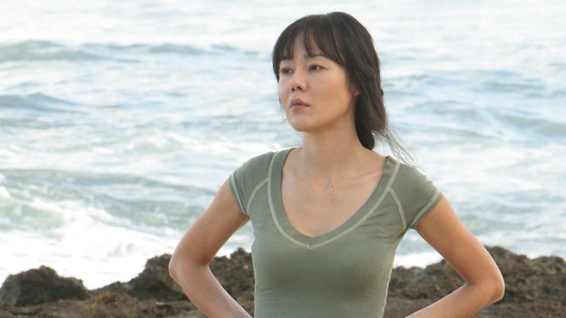 LOST - "Par Avion" - Claire becomes suspicious of Charlie when he exhibits peculiar behavior after she comes up with an idea that could get everybody rescued. Meanwhile, tensions mount between Sayid and Locke as they continue their trek to rescue Jack, on "Lost," WEDNESDAY, MARCH 14 (10:00-11:00 p.m., ET), on the ABC Television Network. (ABC/MARIO PEREZ)YUNJIN KIM