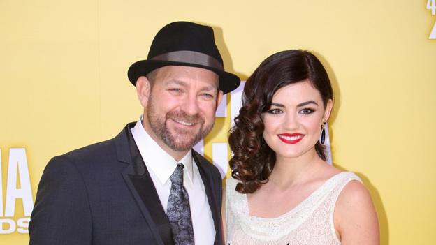 THE 46TH ANNUAL CMA AWARDS - RED CARPET ARRIVALS - "The 46th Annual CMA Awards" airs live THURSDAY, NOVEMBER 1 (8:00-11:00 p.m., ET) on ABC live from the Bridgestone Arena in Nashville, Tennessee. (ABC/SARA KAUSS)KRISTIAN BUSH, LUCY HALE