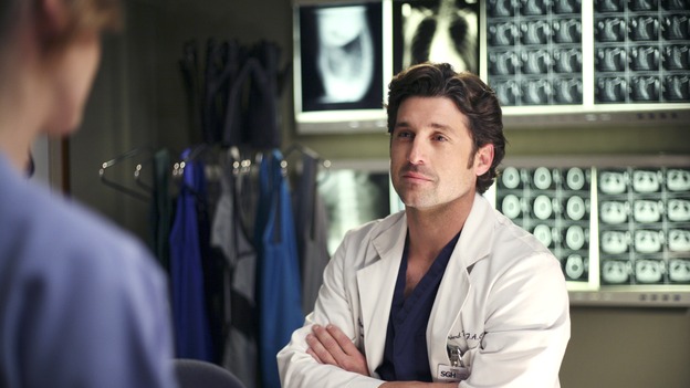 GREY'S ANATOMY - "From a Whisper to a Scream" - A traumatic car accident fills the ER, Cristina has a crisis of conscience about her deceptive teamwork with Burke, and Izzie pushes the boundaries of her probation, on "Grey's Anatomy," THURSDAY, NOVEMBER 23 (9:00-10:01 p.m., ET) on the ABC Television Network. (ABC/KAREN NEAL)PATRICK DEMPSEY