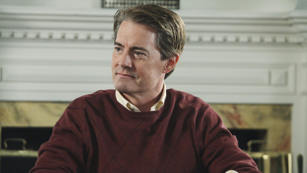DESPERATE HOUSEWIVES - "Assassins" - Susan's life hangs in the balance after being trampled by the rioting mob on Wisteria Lane; the fate of Paul Young is revealed following the aftermath of the riot, but who shot him?; Keith moves in with Bree but is shocked when Orson pays a surprise visit; Gaby finds it difficult to purge all traces of Grace from her life in order to repair her relationship with Juanita; and Renee wrestles with telling Lynette the truth about her past with Tom, on "Desperate Housewives," SUNDAY, JANUARY 2 (9:00-10:01 p.m., ET) on the ABC Television Network. (ABC/DANNY FELD)KYLE MACLACHLAN