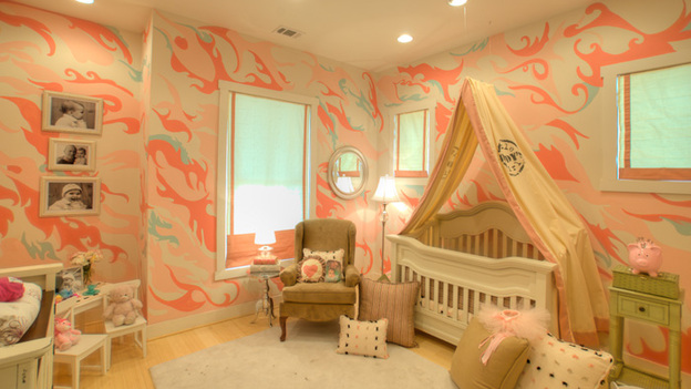 EXTREME MAKEOVER HOME EDITION - "Dickinson Family," - Dady's Little Girl Nursery Picture, on  "Extreme Makeover Home Edition," Sunday, May 1st    (8:00-9:00 p.m.  ET/PT) on the ABC Television Network.