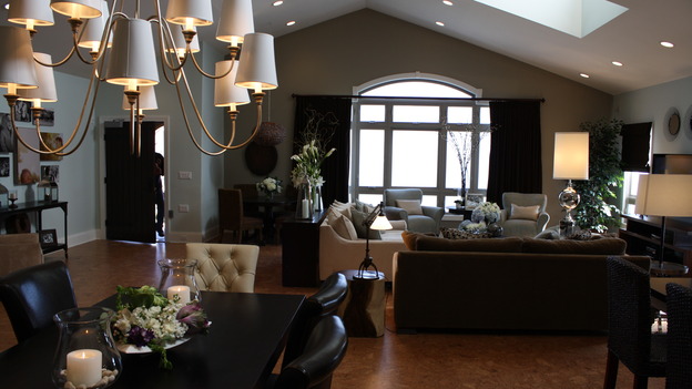 EXTREME MAKEOVER HOME EDITION - "Grys Family," - Living Room, on "Extreme Makeover Home Edition,"&nbsp; Sunday, January 11th on the ABC Television Network.