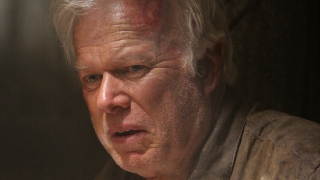 LOST - "The Brig" - A newly focused Locke breaks away from "The Others" in an attempt to persuade Sawyer to help rid them of a great nemesis that has caused nothing but pain in both of their lives. Meanwhile, a new island inhabitant discloses some shocking information about Oceanic Flight 815, on "Lost," WEDNESDAY, MAY 2 (10:00-11:00 p.m., ET), on the ABC Television Network. (ABC/MARIO PEREZ)KEVIN TIGHE