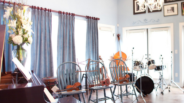 EXTREME MAKEOVER HOME EDITION - "Marshall-Spreier Family," - Music Room Picture, on "Extreme Makeover Home Edition," Sunday, November 7th   (8:00-9:00 p.m. ET/PT) on the ABC Television Network.