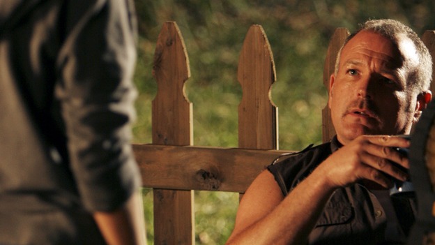 LOST - "The Man from Tallahassee" - Ben tries to persuade a determined Locke to call off his destructive plan by offering him some of the secrets of the island, and Kate's reunion with Jack does not go off as planned when she discovers that he has made a deal with "The Others," on "Lost," WEDNESDAY, MARCH 21 (10:00-11:00 p.m., ET), on the ABC Television Network. (ABC/MARIO PEREZ)BRIAN GOODMAN