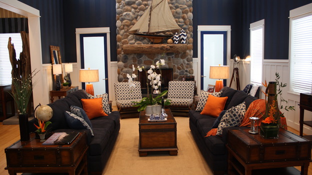 EXTREME MAKEOVER HOME EDITION - "Kadzis Family," - Living Room, on "Extreme Makeover Home Edition," Sunday, April 12th on the ABC Television Network.
