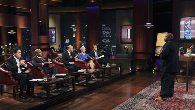 SHARK TANK -"Episode 205" - ABC will air a special sneak preview episode of Season Two of its hit reality series, "Shark Tank," SUNDAY, MARCH 20 (9:00-10:00 p.m., ET). In the preview, "Episode 205," the Sharks are stunned to discover the shark-like exploits of a sweet-faced sister duo with a children's dance company; a chef from Tennessee hopes to whet the Sharks' appetites with his delectable seafood products; and a winemaker from Oregon believes he has a game-changing new product that will revolutionize the wine industry. Also, an entrepreneur with a line of men's accessories has his hopes set on partnering with Daymond John - but his big mouth infuriates this Shark and could jeopardize the entire deal. (ABC/CRAIG SJODIN)MARK CUBAN, DAYMOND JOHN, KEVIN O'LEARY, BARBARA CORCORAN, ROBERT HERJAVEC, SHAWN DAVIS (CBS FOODS)