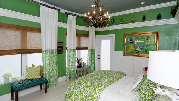 EXTREME MAKEOVER HOME EDITION - "Lutz Family," - Master Bedroom Pictures, on "Extreme Makeover Home Edition," Sunday, October 3rd(8:00-9:00 p.m. ET/PT) on the ABC Television Network.