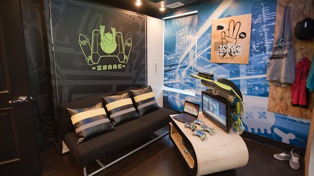 EXTREME MAKEOVER HOME EDITION - "Simpson Family," - Skateboarding/Video Game Room   Picture,   on "Extreme Makeover Home Edition," Sunday, January 16th   (8:00-9:00 p.m.   ET/PT) on the ABC Television Network.