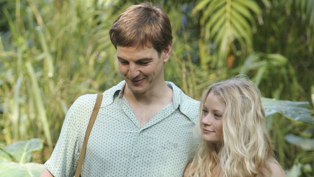 LOST - "Maternity Leave" - A desperate Claire, along with Kate and Rousseau, attempts a return to the scene of her kidnapping where she believes she might find the cure for Baby Aaron's mysterious illness. Meanwhile, Jack and Locke must keep their prisoner a secret from the rest of the survivors, on "Lost," WEDNESDAY, MARCH 1 (9:00-10:00 p.m., ET), on the ABC Television Network. (ABC/MARIO PEREZ)WILLIAM MAPOTHER, EMILIE DE RAVIN