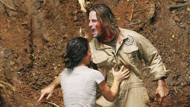 LOST - "LA X" - "Lost" returns for its final season of action-packed mystery and adventure -- that will continue to bring out the very best and the very worst in the people who are lost -- on the season premiere of "Lost," TUESDAY, FEBRUARY 2 (9:00-11:00 p.m., ET) on the ABC Television Network. On the season premiere episode, "LA X" Parts 1 & 2, the aftermath from Juliet's detonation of the hydrogen bomb is revealed. (ABC/MARIO PEREZ)EVANGELINE LILLY, JOSH HOLLOWAY