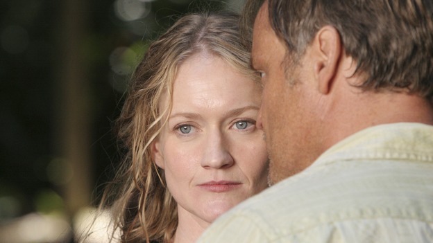 LOST - "The Glass Ballerina" - Colleen and Pickett of the Others. Meanwhile, Kate and Sawyer are forced to work in harsh conditions by their captors, and Henry makes a very tempting offer to Jack that may prove difficult to refuse, on "Lost," WEDNESDAY, OCTOBER 18 (9:00-10:00 p.m., ET), on the ABC Television Network. (ABC/MARIO PEREZ) PAULA MALCOMSON, MICHAEL BOWEN