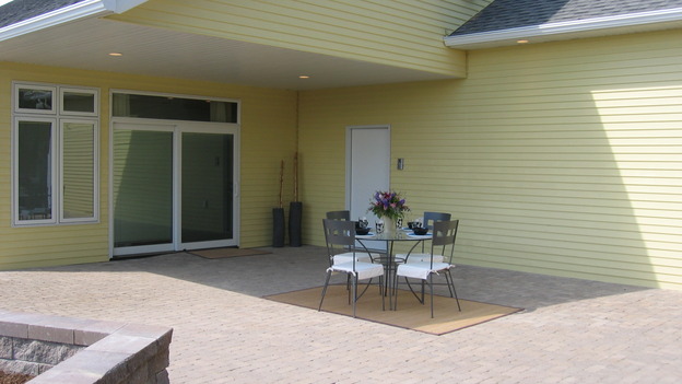 EXTREME MAKEOVER HOME EDITION - "Bliven Family," - Patio, on "Extreme Makeover Home Edition," Sunday, October 15th on the ABC Television Network.