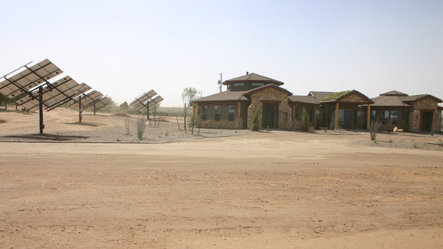 EXTREME MAKEOVER HOME EDITION - "Yazzie Family" - Exterior, Solar Panels, on "Extreme Makeover Home Edition," Sunday, October 28th on the ABC Television Network.