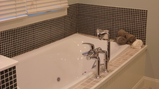 EXTREME MAKEOVER HOME EDITION - "Silva Family," - Bathroom Detail, on "Extreme Makeover Home Edition," Sunday, May 4th on the ABC Television Network.