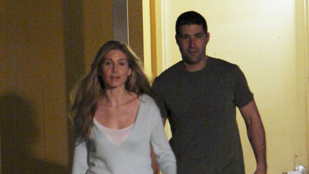 LOST - "The Man from Tallahassee" - Ben tries to persuade a determined Locke to call off his destructive plan by offering him some of the secrets of the island, and Kate's reunion with Jack does not go off as planned when she discovers that he has made a deal with "The Others," on "Lost," WEDNESDAY, MARCH 21 (10:00-11:00 p.m., ET), on the ABC Television Network. (ABC/MARIO PEREZ)ELIZABETH MITCHELL, MATTHEW FOX, LULU THE DOG