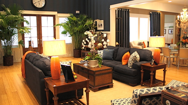 EXTREME MAKEOVER HOME EDITION - "Kadzis Family," - Living Room, on "Extreme Makeover Home Edition," Sunday, April 12th on the ABC Television Network.