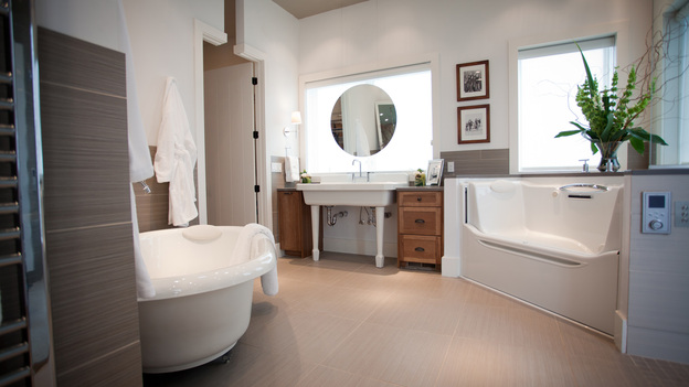 EXTREME MAKEOVER HOME EDITION - "Hall Family," - Bathroom  Picture, on "Extreme Makeover Home Edition," Sunday, April  17th    (8:00-9:00 p.m. ET/PT) on the ABC Television Network.