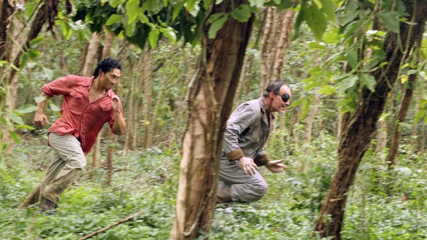 LOST - "D.O.C. - After discovering that all of "The Others'" pregnant women died before giving birth on the island, an extremely reticent Sun allows Juliet to examine her -- and uncovers the identity of the unborn child's father. Meanwhile, Desmond allows an unlikely nemesis to help save the life of a new, mysterious island inhabitant, on "Lost," WEDNESDAY, APRIL 25 (10:00-11:00 p.m., ET), on the ABC Television Network. (ABC/MARIO PEREZ)DANIEL DAE KIM, ANDREW DIVOFF