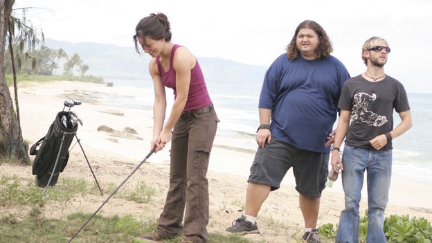LOST - "Collision" (ABC/MARIO PEREZ)EVANGELINE LILLY, JORGE GARCIA, DOMINIC MONAGHAN