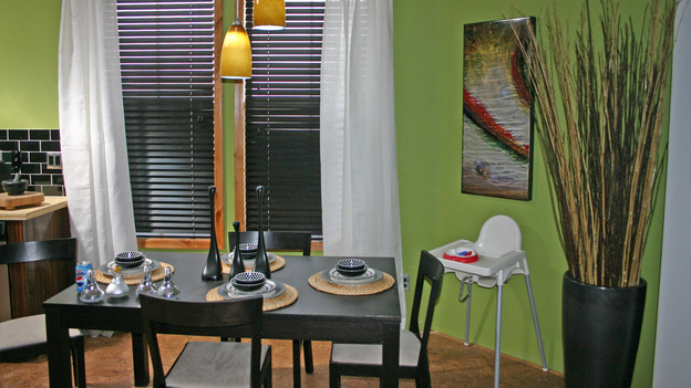 EXTREME MAKEOVER HOME EDITION - "Yazzie Family" - Dining Room, on "Extreme Makeover Home Edition," Sunday, October 28th on the ABC Television Network.