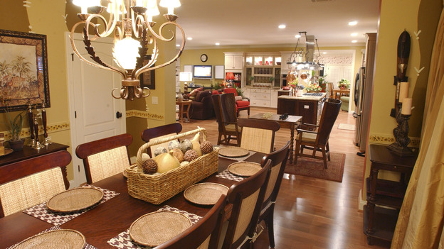 EXTREME MAKEOVER HOME EDITION - "Harris Family," - Dining Room, on "Extreme Makeover Home Edition," Sunday, May 6th on the ABC Television Network.