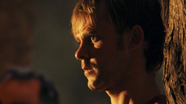 LOST - "One of Us" - Jack's joyous reunion with his fellow survivors is cut short when they realize that accompanying him is one of "The Others," and Claire is stricken by a mysterious, life-threatening illness, on "Lost," WEDNESDAY, APRIL 11 (10:00-11:00 p.m., ET), on the ABC Television Network. (ABC/MARIO PEREZ)DOMINIC MONAGHAN