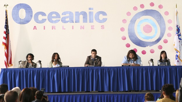 LOST - "There's No Place Like Home," Part 1 - The face-off between the survivors and the freighter people begins, on "Lost," THURSDAY, MAY 15 (10:02-11:00 p.m., ET) on the ABC Television Network.  (ABC/MARIO PEREZ)NAVEEN ANDREWS, EVANGELINE LILLY, MATTHEW FOX, JORGE GARCIA, YUNJIN KIM