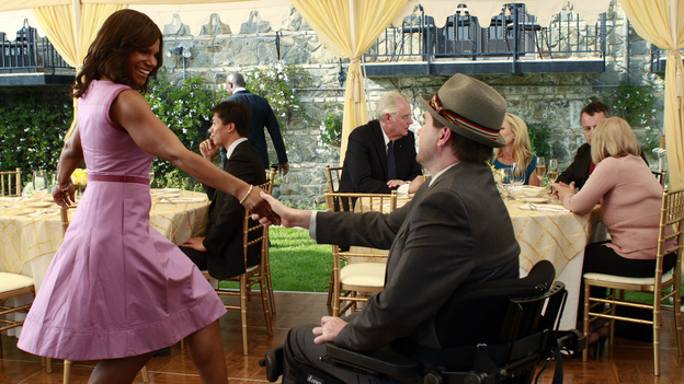 PRIVATE PRACTICE - "Something Old, Something New" - The day has arrived for Cooper and Charlotte to marry, but not everyone is in a celebratory mood, leading the couple to second-guess their wedding plans. Meanwhile, the doctors of Oceanside Wellness are torn between the future of their practice and protecting one of their own, as an investigator is sent to question them about Violet's breach of confidentiality case, on "Private Practice," THURSDAY, MAY 5 (10:01-11:00 p.m., ET) on the ABC Television Network. (ABC/RON TOM)AUDRA MCDONALD, MICHAEL PATRICK THORNTON