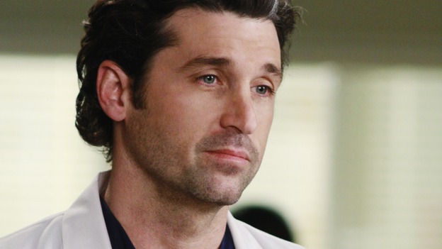 GREY'S ANATOMY - "Before and After" - Dr.&nbsp;Derek Shepherd, on "Grey's Anatomy," THURSDAY, FEBRUARY 12 (9:00-10:02 p.m., ET) on the ABC Television Network. (ABC/RON TOM) PATRICK DEMPSEY