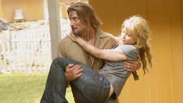 LOST - "The Shape of Things to Come" - Locke's camp comes under attack, and Jack tries to discover the identity of a body that has washed ashore, on "Lost," THURSDAY, APRIL 24 (10:01-11:00 p.m., ET) on the ABC Television Network. (ABC/MARIO PEREZ)JOSH HOLLOWAY, EMILIE DE RAVIN