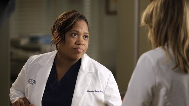GREY'S ANATOMY - "Beautiful Doom" - In this Meredith & Cristina-centric episode, the two friends continue to cope with life after the plane crash and their ever-growing responsibilities at their respective hospitals. As Meredith juggles taking care of Zola with a case that hits close to home, Cristina assists Dr. Thomas on a challenging heart surgery, on "Grey's Anatomy," THURSDAY, NOVEMBER 8 (9:00-10:02 p.m., ET) on the ABC Television Network. (ABC/KELSEY MCNEAL)CHANDRA WILSON