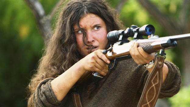 LOST -  "This Place is Death" - Paranoia consumes Danielle Rousseau when she begins to suspect her fellow scientists of somehow being infected by the smoke monster, on "Lost," WEDNESDAY, FEBRUARY 11 (9:00-10:02 p.m., ET) on the ABC Television Network.  (ABC/MARIO PEREZ) MELISSA FARMAN