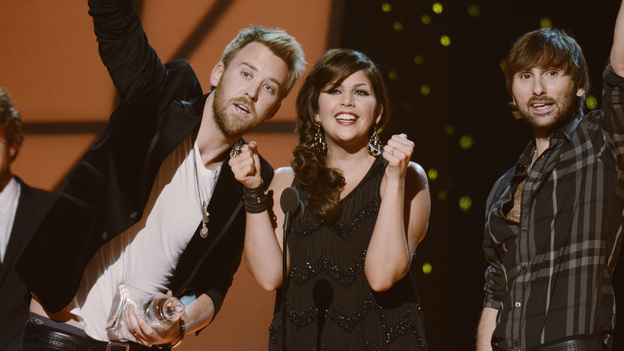THE 45th ANNUAL CMA AWARDS - THEATRE - "The 45th Annual CMA Awards" broadcast live on ABC from the Bridgestone Arena in Nashville on WEDNESDAY, NOVEMBER 9 (8:00-11:00 p.m., ET). (ABC/KATHERINE BOMBOY-THORNTON)LADY ANTEBELLUM