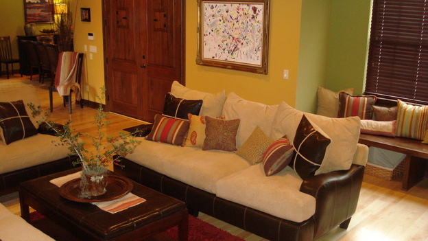 EXTREME MAKEOVER HOME EDITION - "O'Donnell Family," -  Living Room, on "Extreme Makeover Home Edition," Sunday, February 18th on the ABC Television Network.