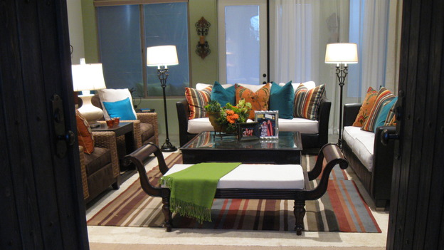 EXTREME MAKEOVER HOME EDITION - "Bell Family," - Living&nbsp;Room, on "Extreme Makeover Home Edition," Sunday, March 22nd on the ABC Television Network.