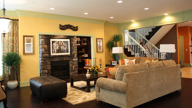 EXTREME MAKEOVER HOME EDITION - "Arboleda Family," - Living Room Pictures, on "Extreme Makeover Home Edition," Sunday, October 17th(8:00-9:00 p.m. ET/PT) on the ABC Television Network.